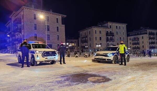Polislərimiz gecə saatlarında fasiləsiz xidmət apardı