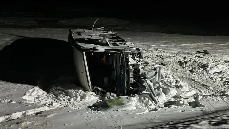 Sərnişin avtobusu aşdı- YARALILAR VAR