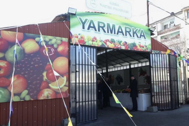 Bakıda "KOB bazar" satış yarmarkası fəaliyyətə başlayıb
