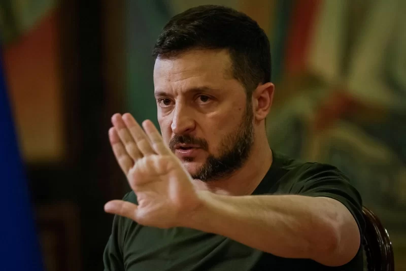 Zelenski Ukraynanın "qırmızı xətt"ini göstərdi