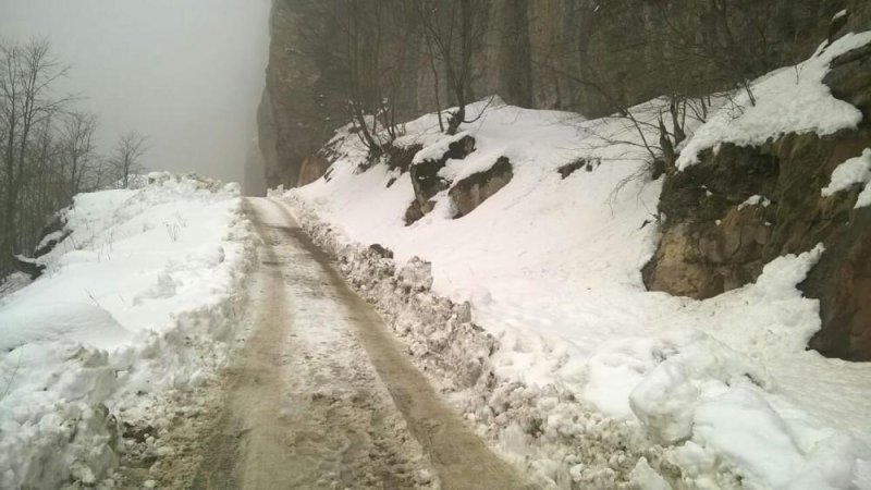 Quba-Xınalıq yolu bağlandı