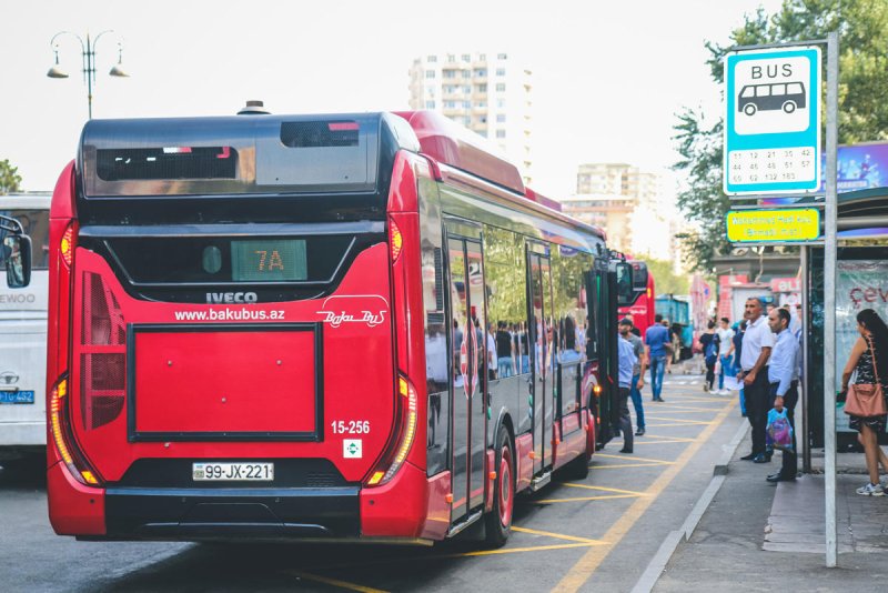 Bu avtobusların hərəkət istiqaməti dəyişdi