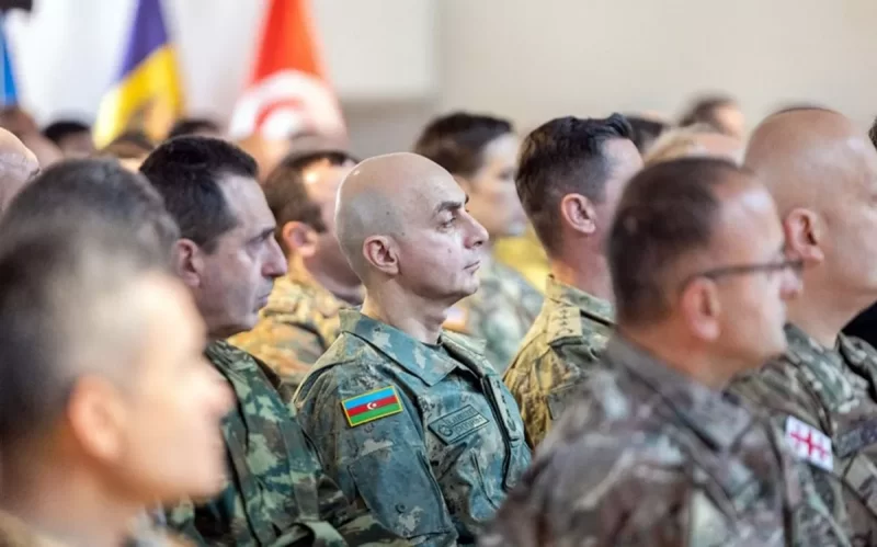 Hərbiçilərimiz Gürcüstanda təlimdə iştirak edib