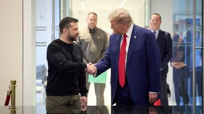 Zelenski Trampa məktub ünvanladı