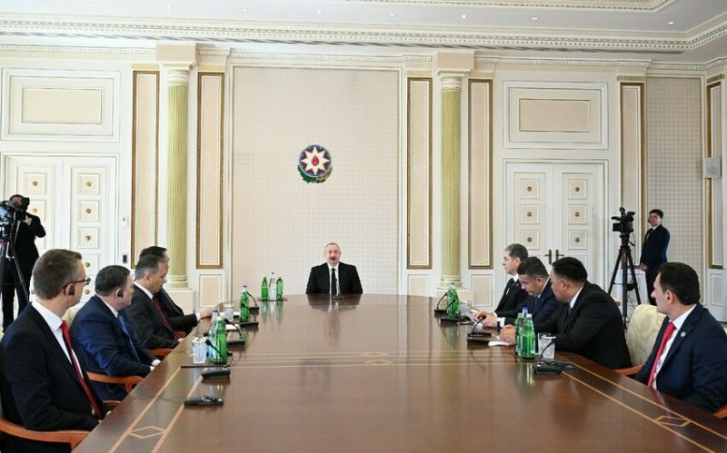 İlham Əliyev qəbul keçirdi