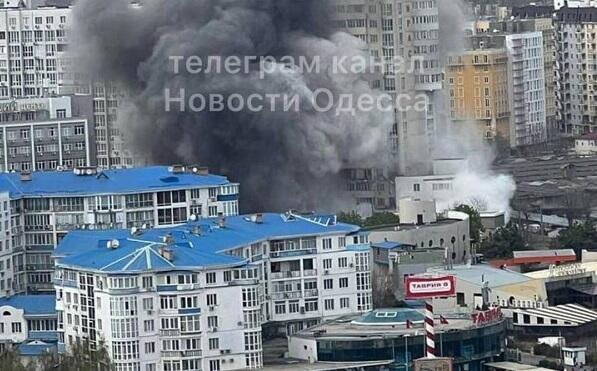 Odessa yenidən atəşə tutuldu