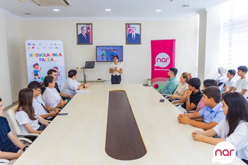 "Nar" uşaqlar üçün maarifləndirici tədbirlərə dəstək verir