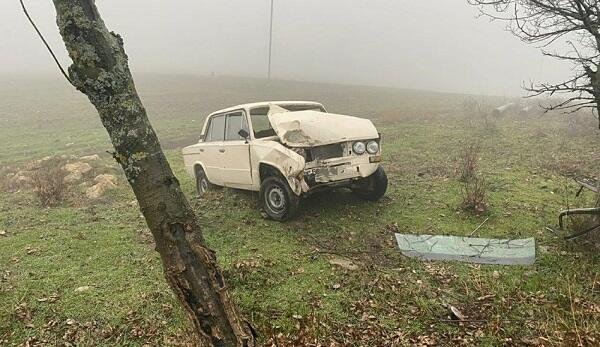 Maşın ağaca çırpıldı: 1 ölü, 1 yaralı