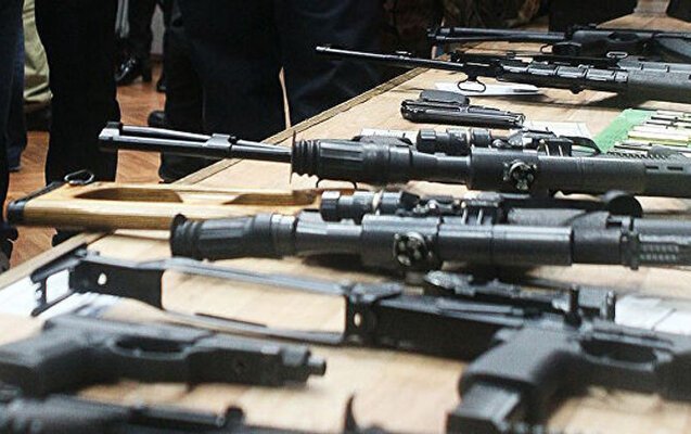 Polis 8 avtomat, 2 tüfəng və 548 patron aşkarladı