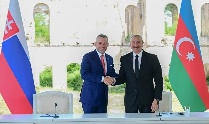 Prezidentlər Şuşada mətbuata bəyanatlarla çıxış etdilər