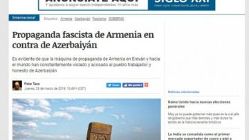 İspaniya portalı erməni vandalizmindən yazdı