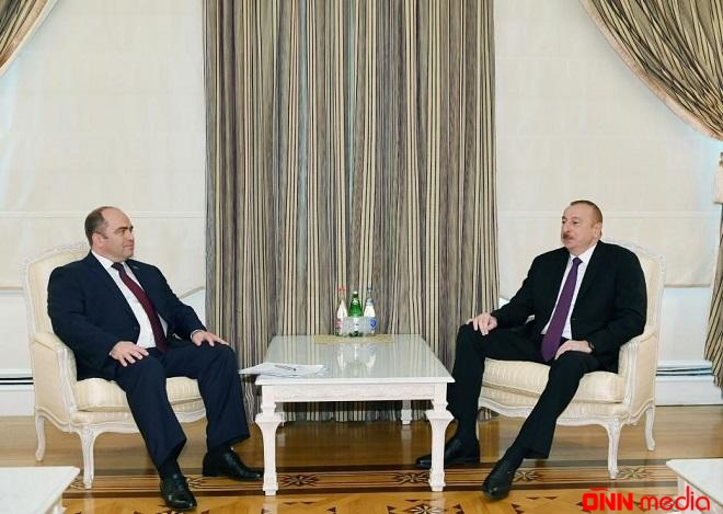 İlham Əliyev Belarus baş nazirinin müavini ilə görüşdü