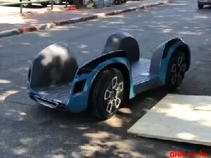 İNANILMAZ! İsrail alimləri qeyri-adi avtomobil hazırladılar – Video