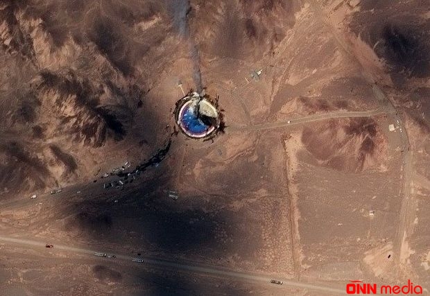 İran kosmodromunda raket partlayıb