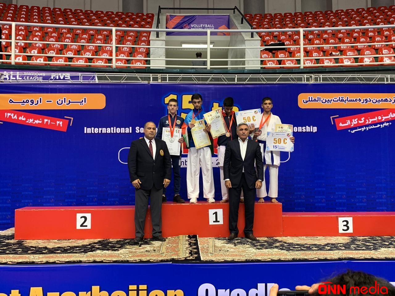 Azərbaycan karateçisi ermənini məğlub edərək qızıl medal qazandı