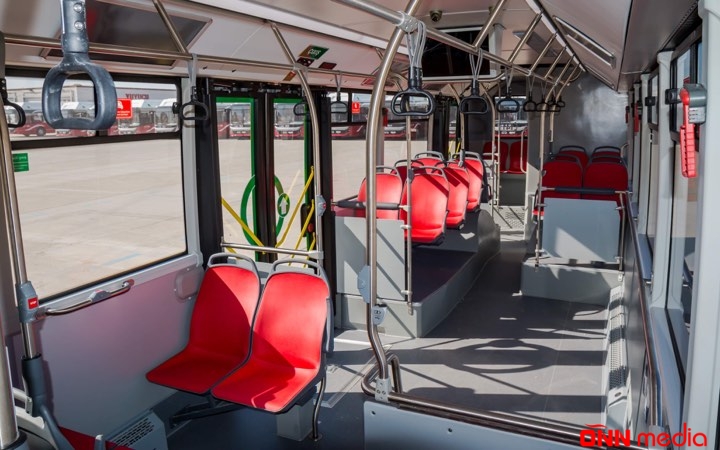 Bakıya yeni avtobuslar gətirildi – FOTOLAR