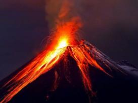 Ölkənin ən böyük vulkanı püskürdü- XƏBƏRDARLIQ