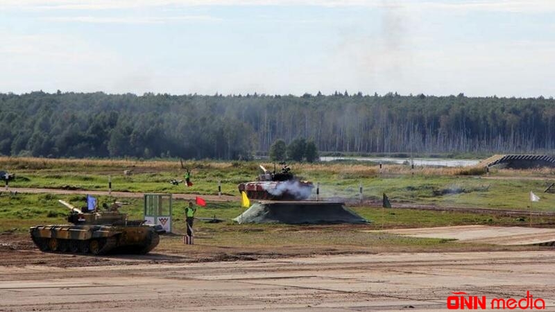 Tankçılarımız Rusiyada uğurlu çıxış etdi – VİDEO
