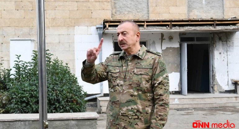 “Şanlı Azərbaycan Ordusu bu istiqamətdə hücum edərək düşməni qova-qova torpaqlarımızdan çıxartdı”