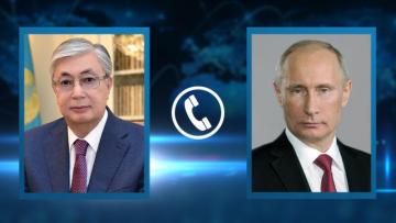 Putinlə Qazaxıstan prezidenti arasında telefon danışığı