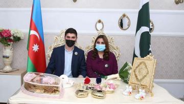 Azərbaycanlı gənc pakistanlı xanımla evləndi – Rektor nikahda iştirak etdi