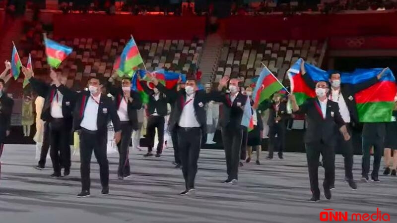 Tokio-2020: Azərbaycan nümayəndə heyəti paraddan keçdi