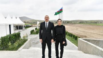 İlham Əliyev və Mehriban Əliyeva Zəngilanda