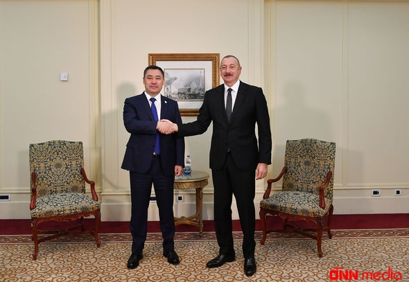 İlham Əliyev Qırğız Respublikasının Prezidenti ilə görüşdü – YENİLƏNİB
