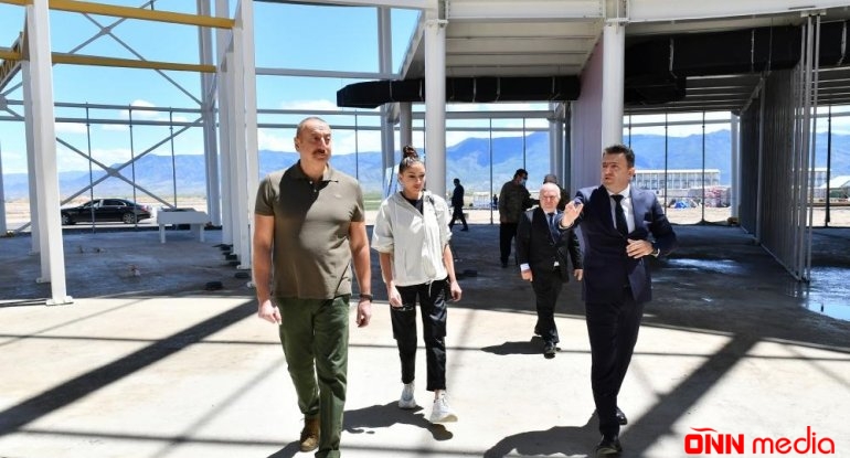 Prezident Zəngilan Beynəlxalq Hava Limanının tikinti işləri ilə tanış olub – YENİLƏNİB
