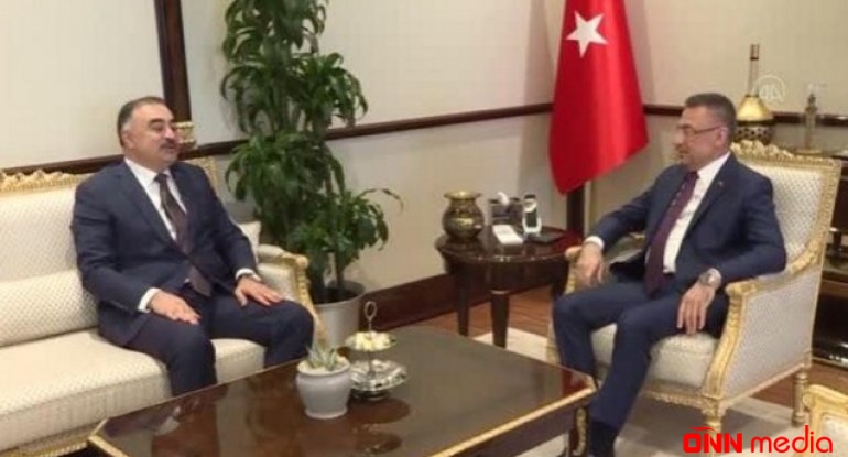 Azərbaycan səfiri Türkiyənin vitse-prezidenti ilə görüşüb