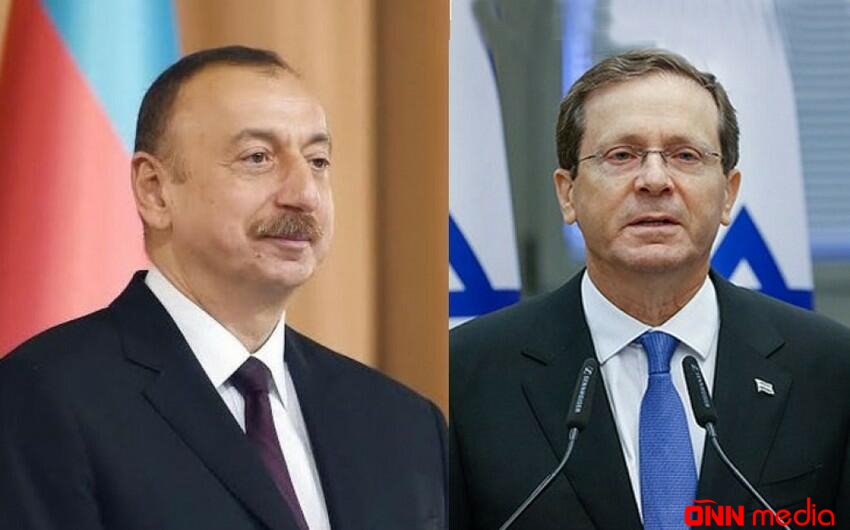 Azərbaycan və İsrail prezidenləri telefonla danışıb