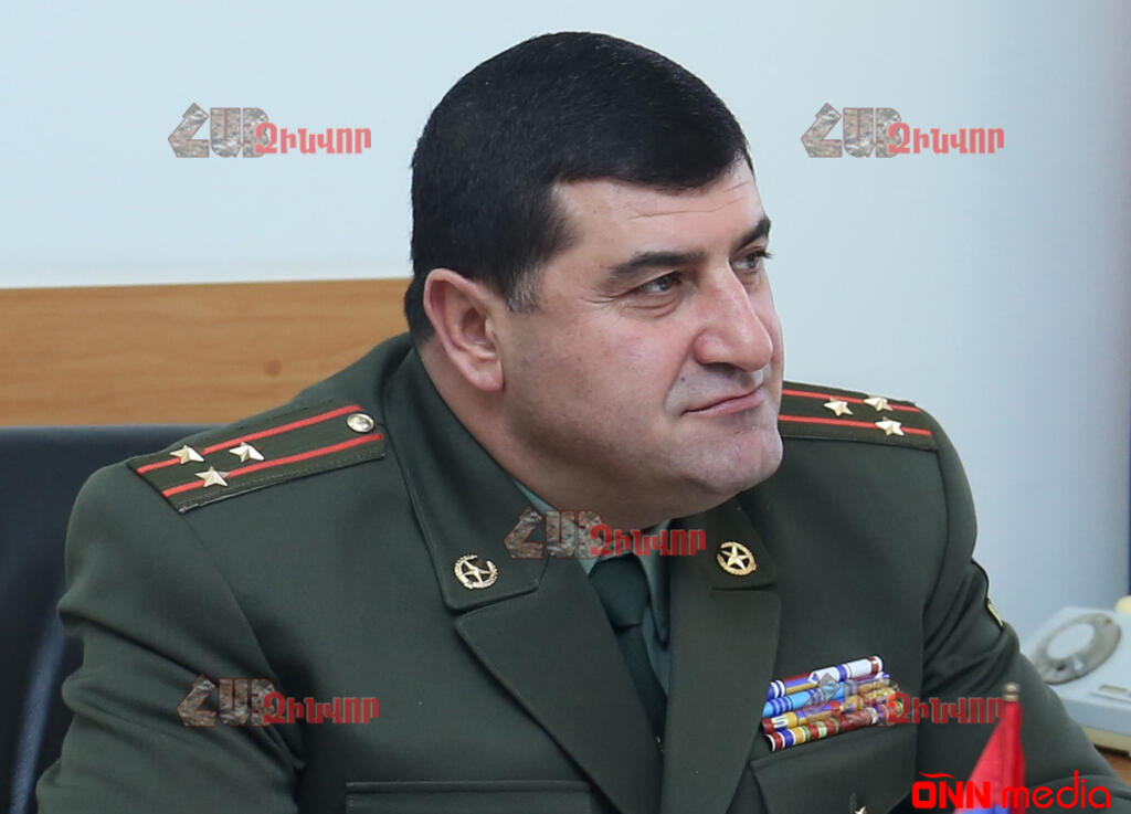 Ermənistan ordusunun generalı vəzifəsindən azad edildi