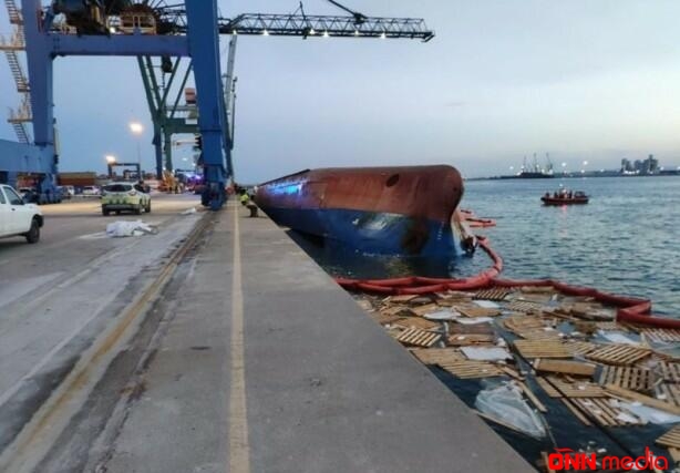 Ukraynaya gedən gəmi Türkiyə sahillərində batdı