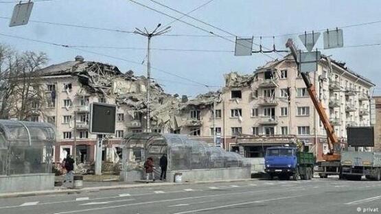 Rusiya Ukraynanı yenidən vurdu- ÖLƏNLƏR VAR