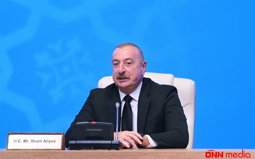 Azərbaycan lideri: COP29-a ev sahibi kimi biz indi rolumuzu körpülərin salınmasında görürük