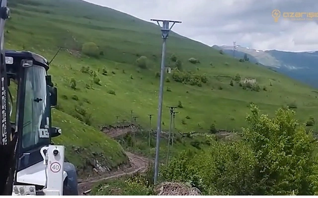 “Azərişıq” Kəlbəcər və Laçında elektrik təsərrüfatını yenidən qurur